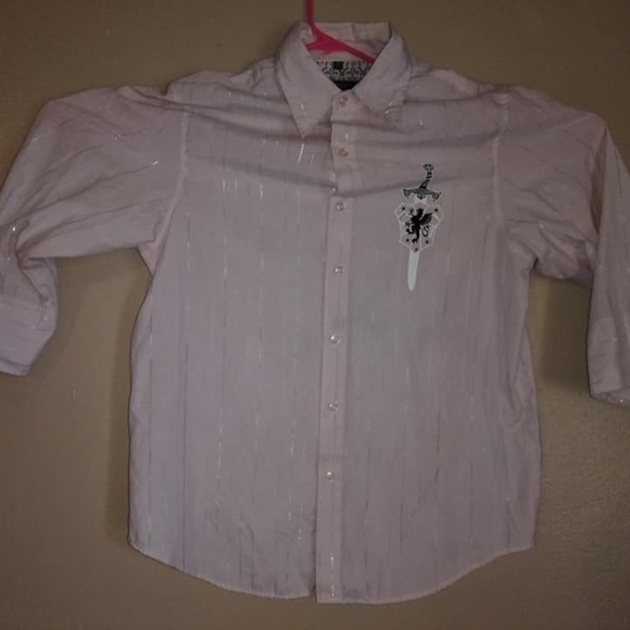 Casual Long-Sleeve Shirt by El General Red 44404 main image 1
